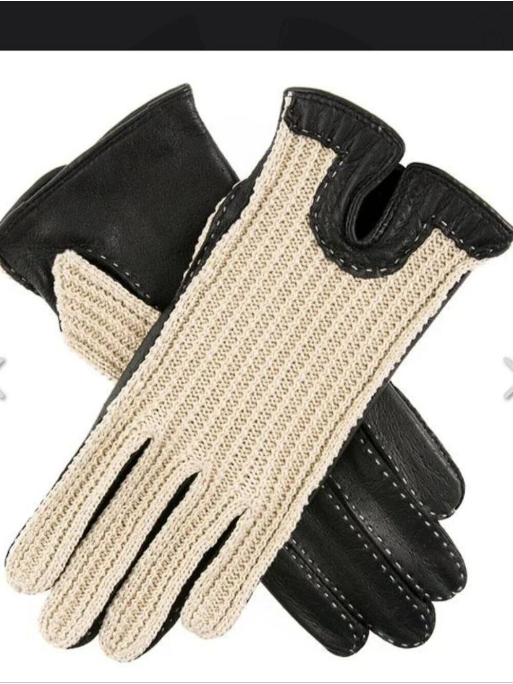 Dents Kelly Leather Gloves Sz Medium NWT